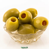 Biberli Yeşil Zeytin - 700g (c) Tazecik