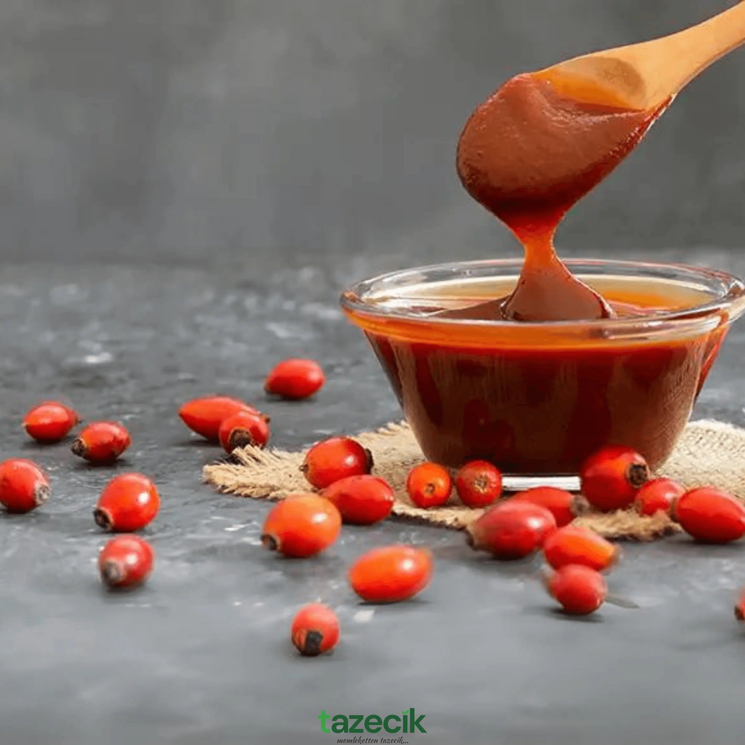 Kuşburnu Marmelatı - El Yapımı, Doğal - 750gr Tazecik