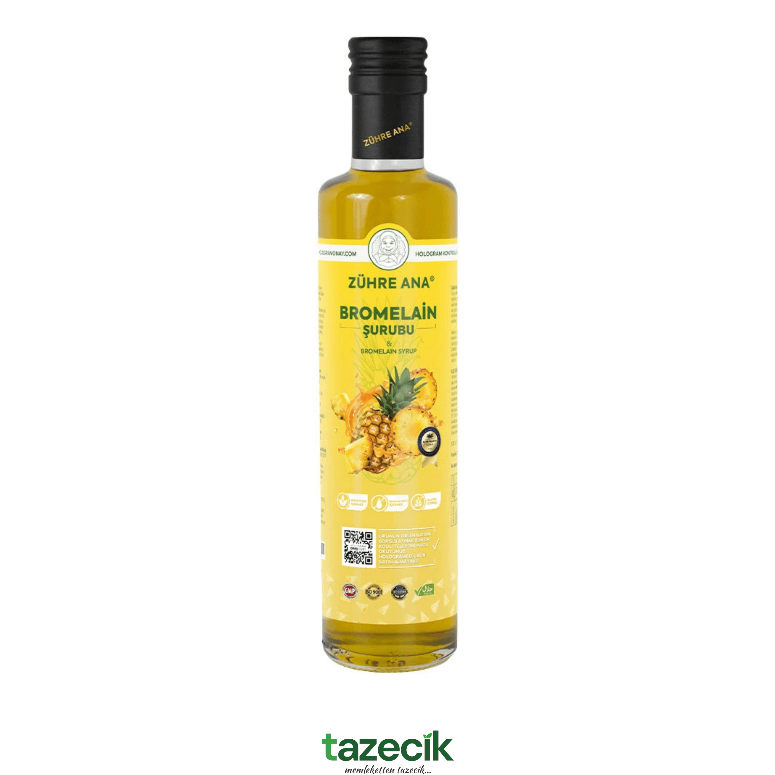 Zühre Ana Bromelain Şurubu - 250ml Tazecik