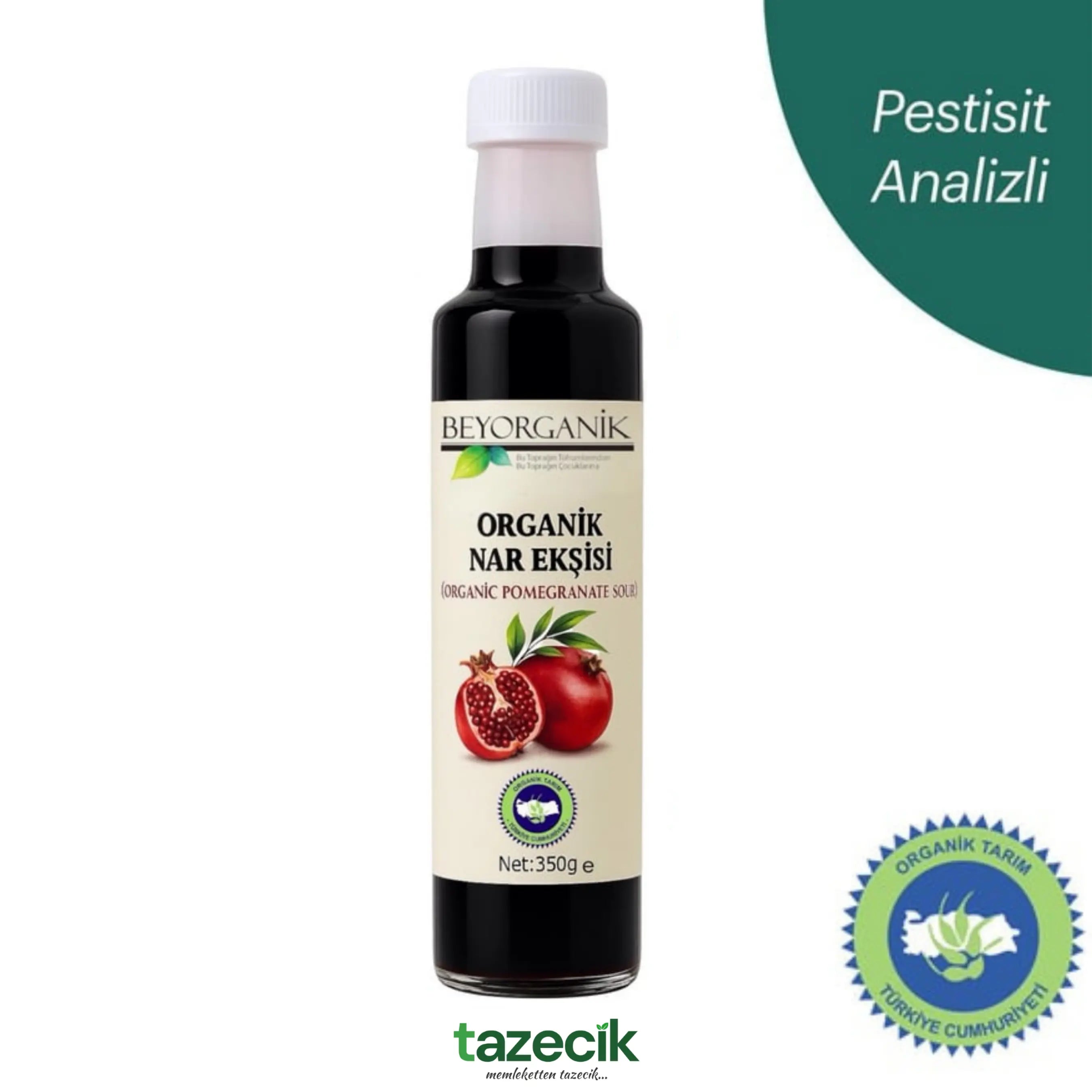 Organik Nar Eksisi- BeyOrganik 350gr Tazecik