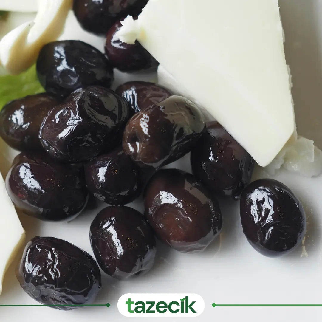 Gemlik Yağlı Sele Siyah Zeytin – 500gr Tazecik