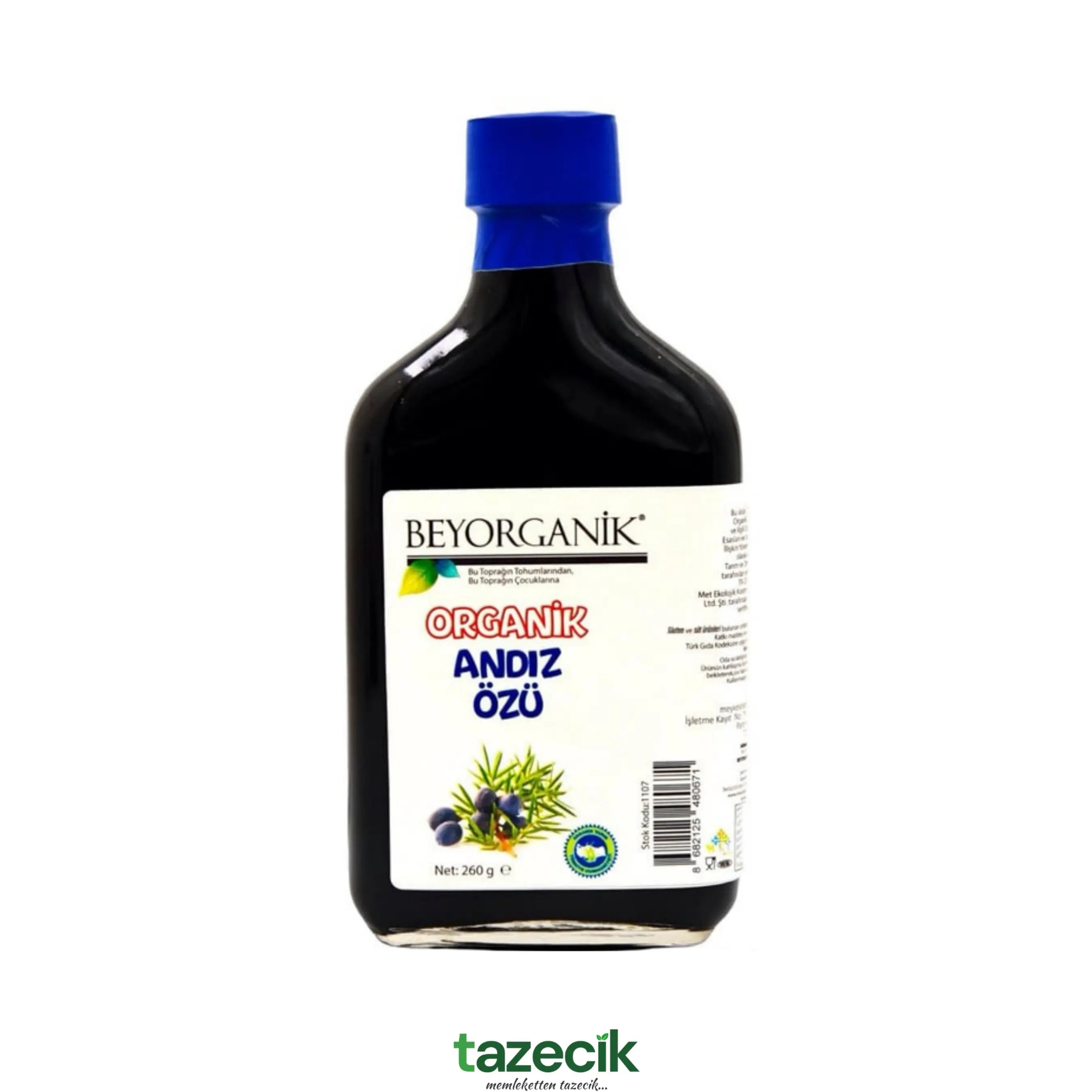 Organik Andiz Özü- BeyOrganik 260gr Tazecik