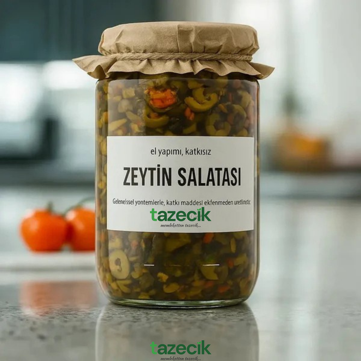 El Yapımı Zeytin Salatası - 700 gr