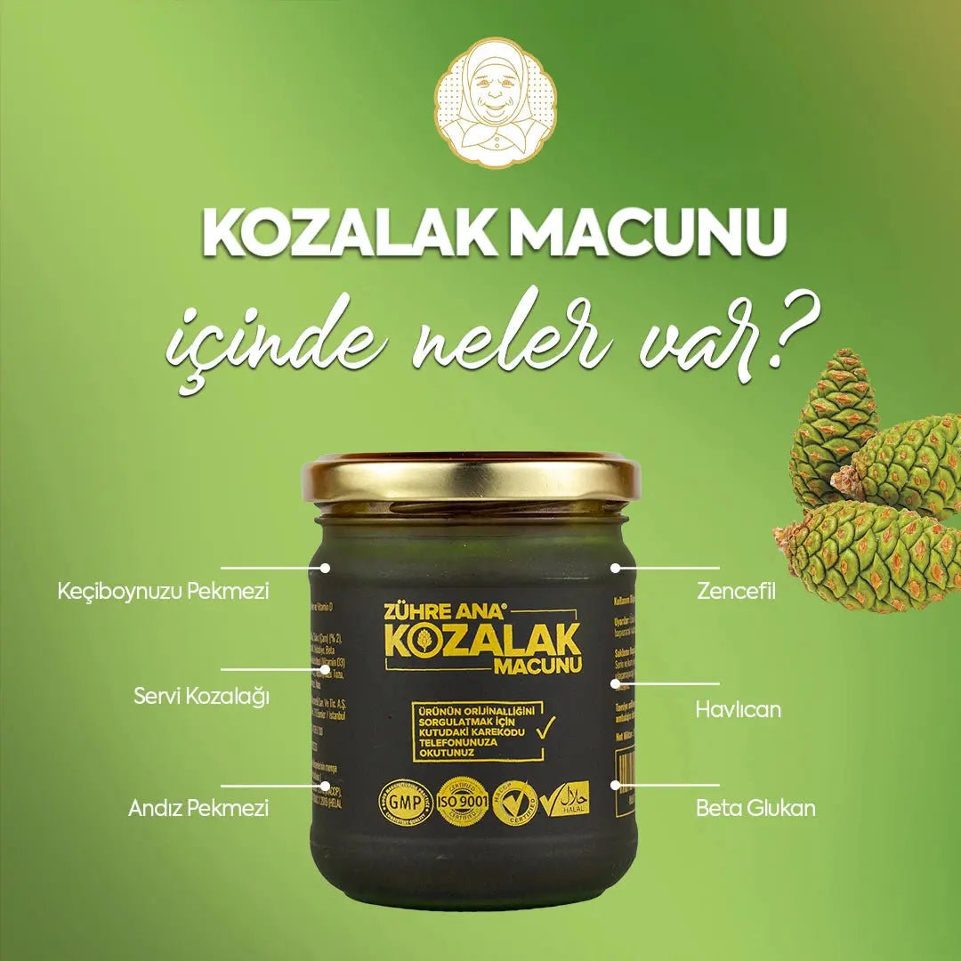 Zühre Ana Kozalak Macunu - 240gr Tazecik
