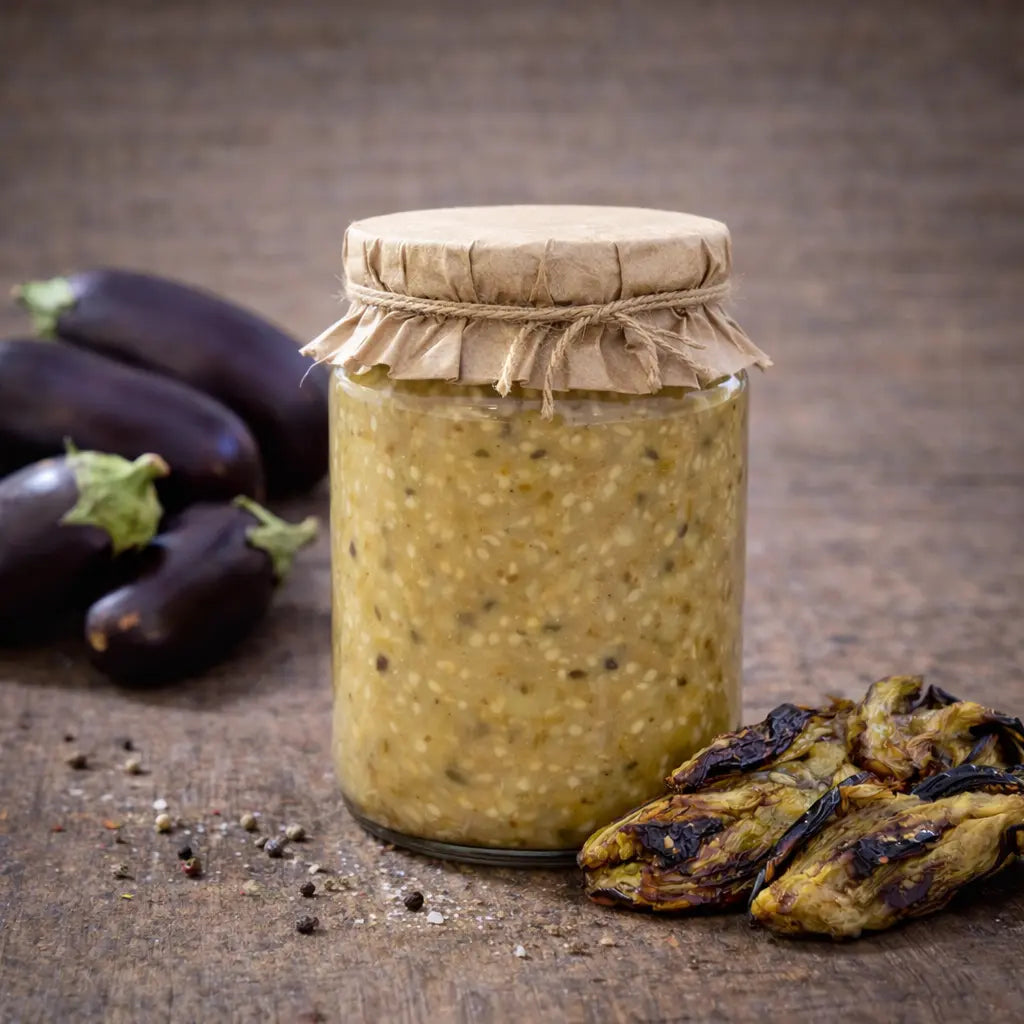 Közlenmiş Patlıcan - Odun Ateşinde - 600gr Tazecik