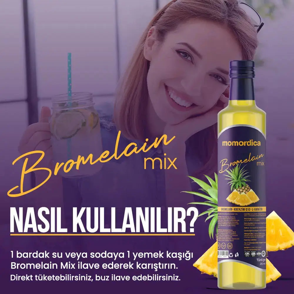 Momordica Bromelain Mix - 250ml Tazecik