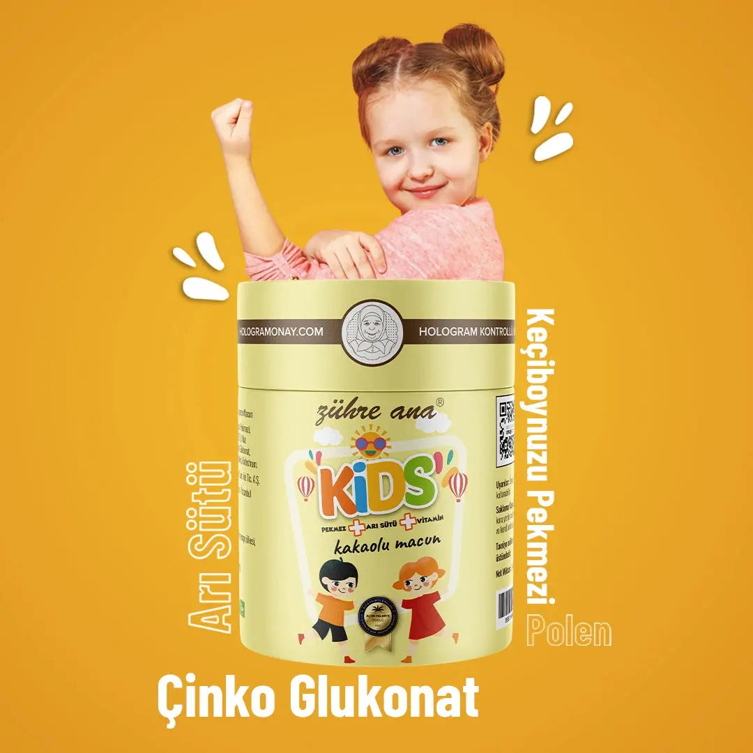 Zühre Ana Kids Kakaolu Macun - 240gr Tazecik